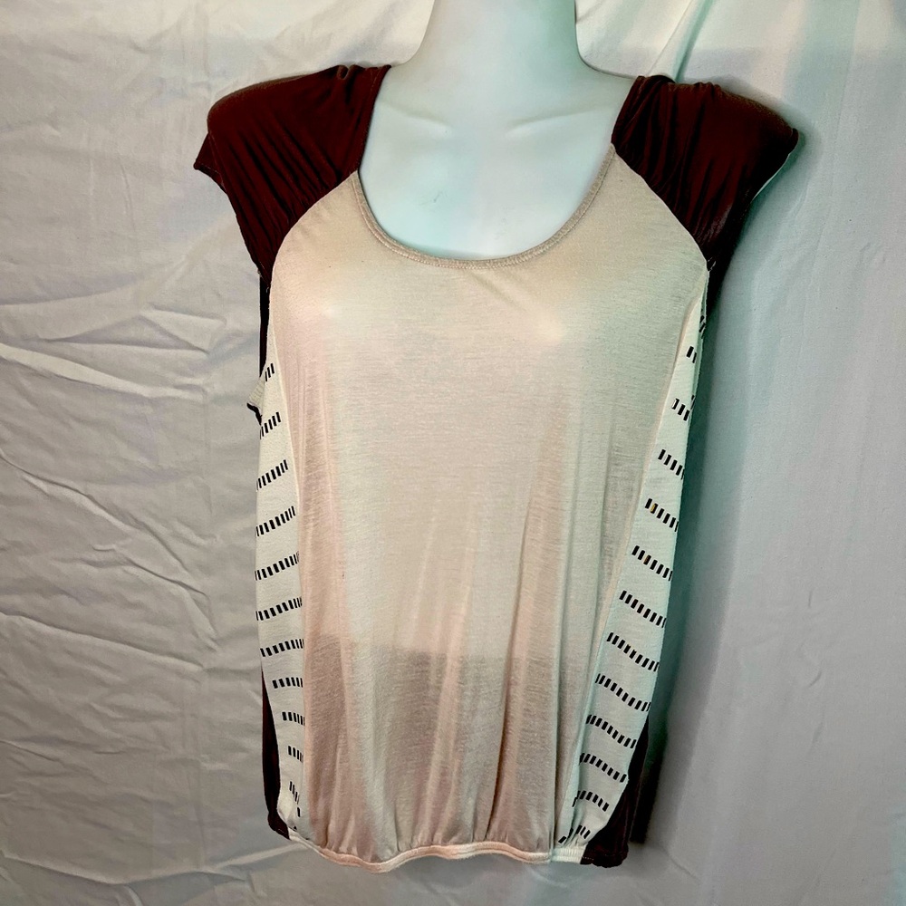 Free People Sheer Loose Fit Top